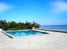 Casa Caselles Pool deck overlooking the Atlantic Ocean in Key West, Florida