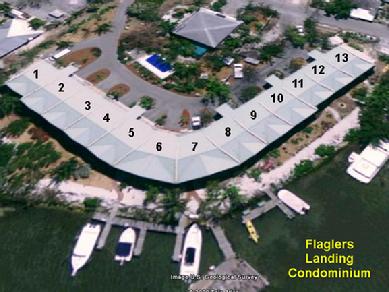 Photo aerial view of Flagler's Landing in Key West, Florida  33040
