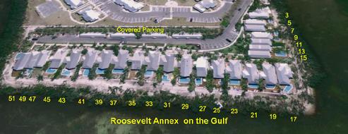Roosevelt Annex Air view with Street numbers 